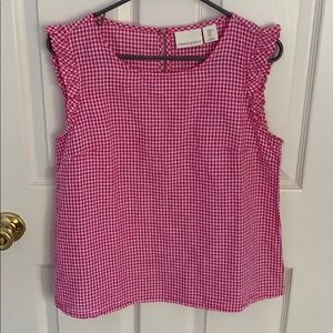 Gingham Tank Top
